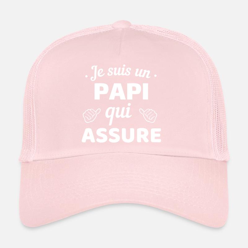 Je suis un Papi qui assure Casquette trucker 