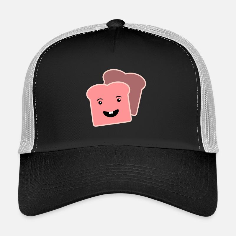 Cadeau de toasts roses Casquette trucker 