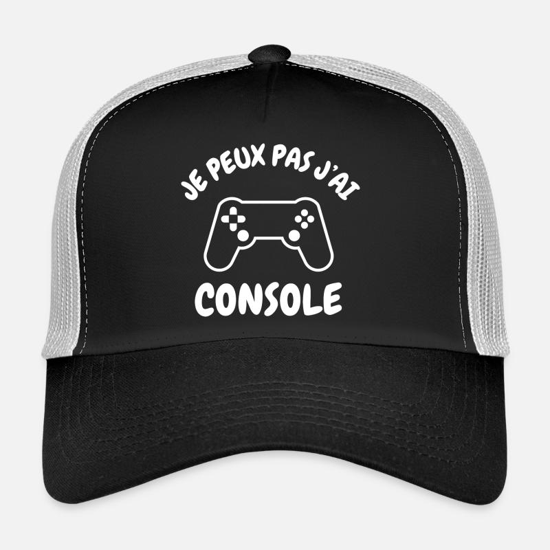 Je peux pas j'ai console Casquette trucker 