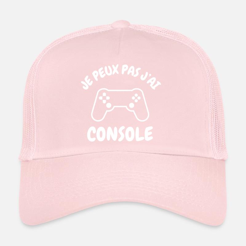 Je peux pas j'ai console Casquette trucker 