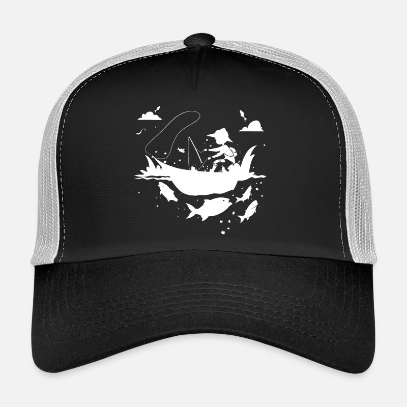 Angeln Comic Look Trucker Cap