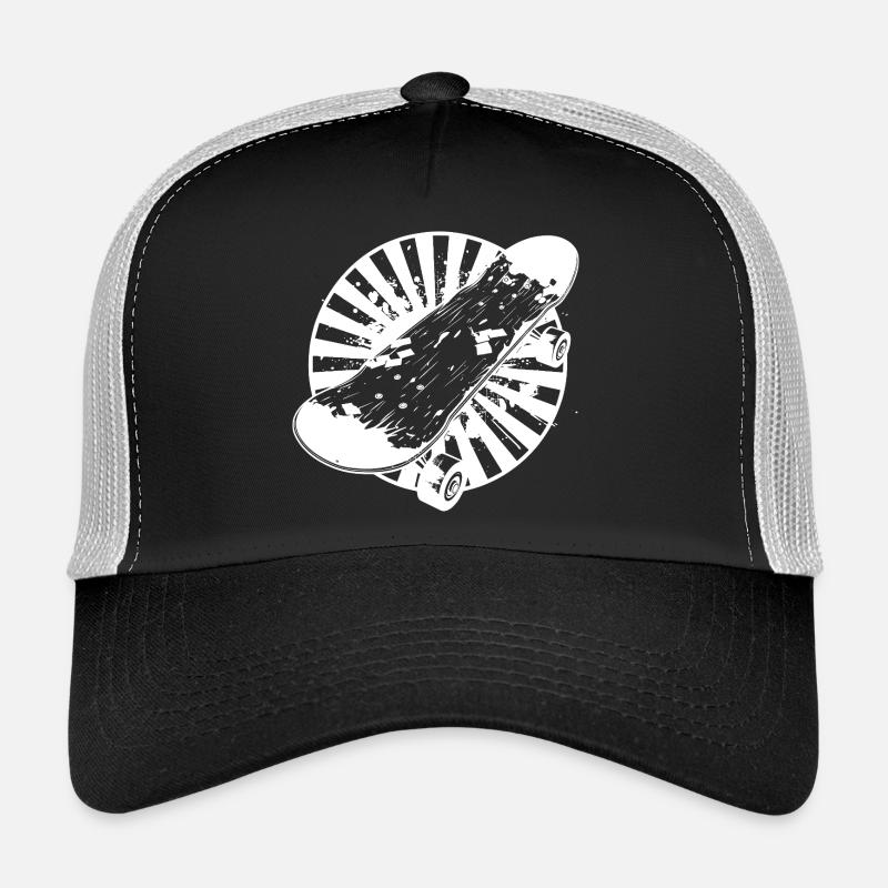 Skateboard Grafik Trucker Cap