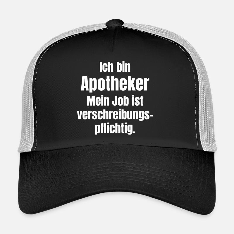 Pharmacien Casquette trucker 