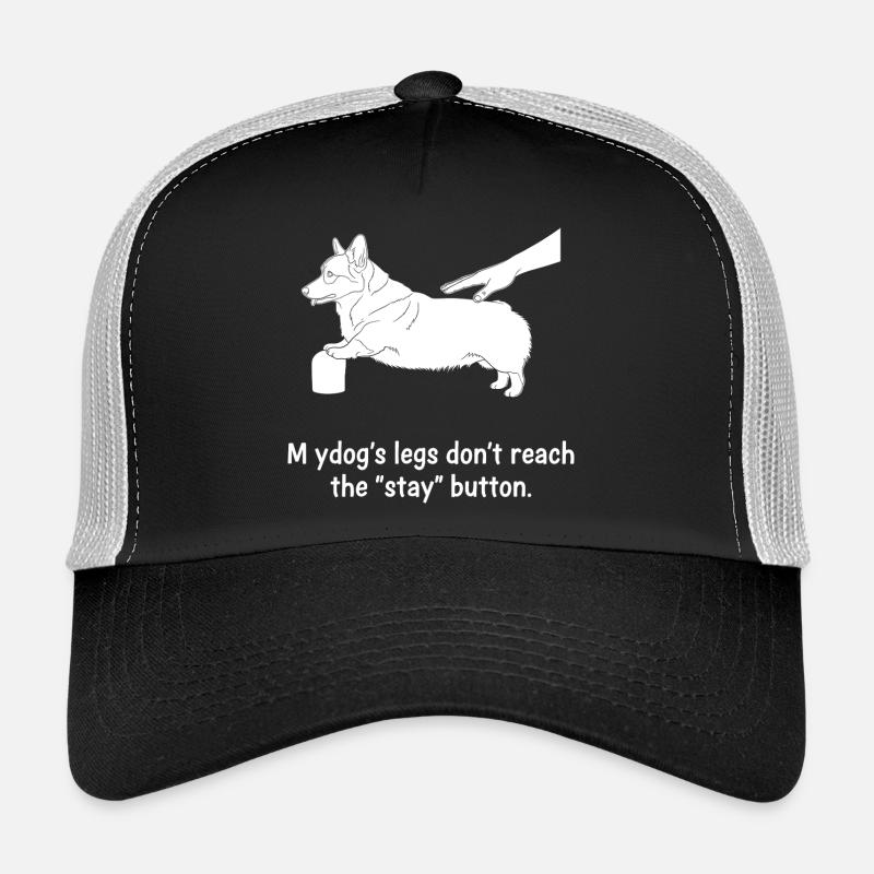 Le bouton Rester Casquette trucker 