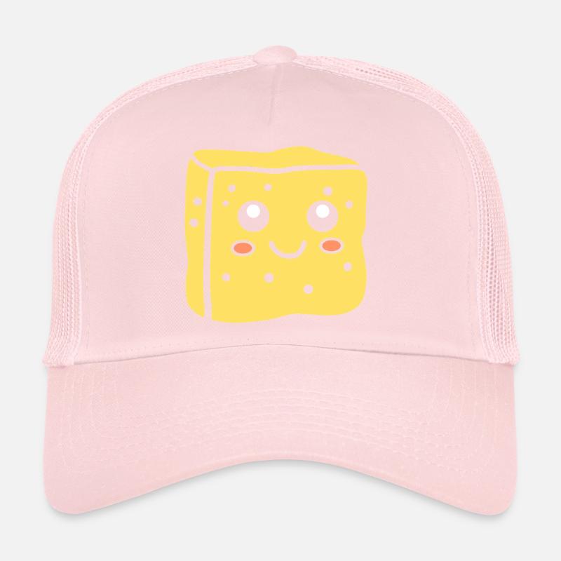 Spongeface Adorable Illustration éponge Casquette trucker 