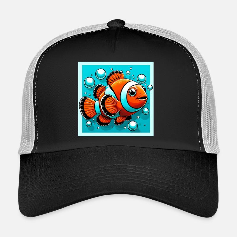 Poisson-clown Casquette trucker 