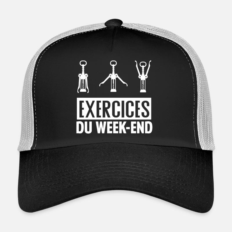 Weekend Humorous T-Shirt Trucker Cap