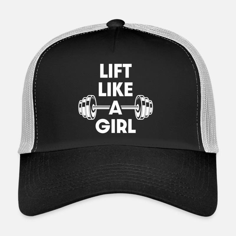 Heben Sie wie ein Mädchen Trucker Cap