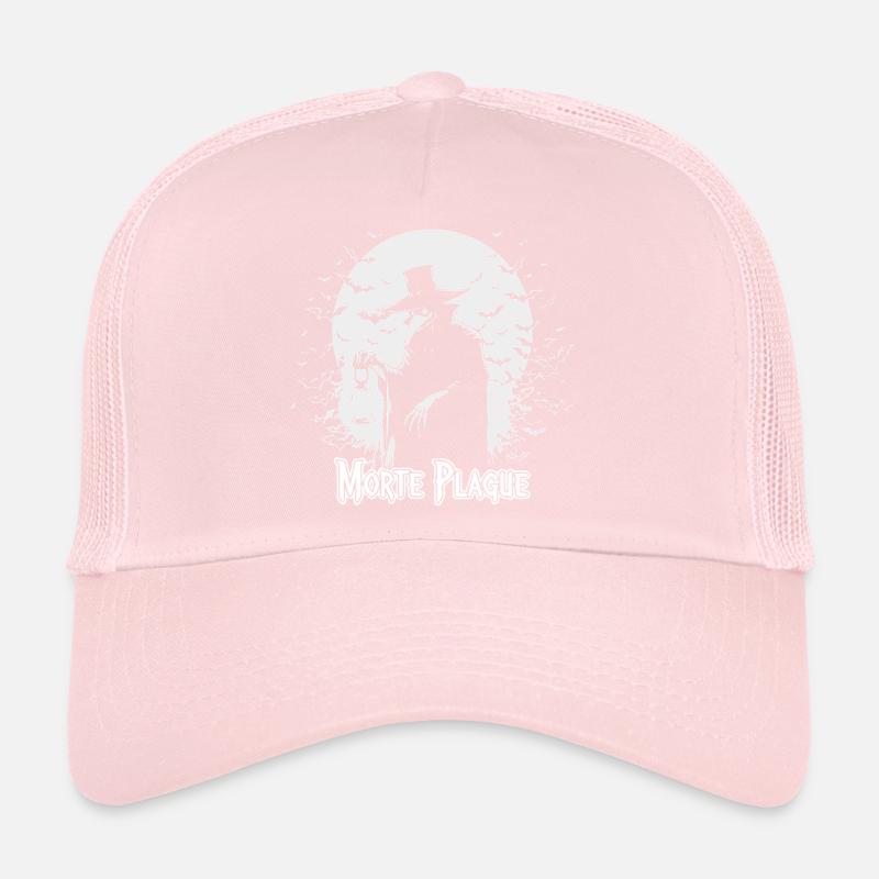 Mystical Witchcraft Moon Design Trucker Cap