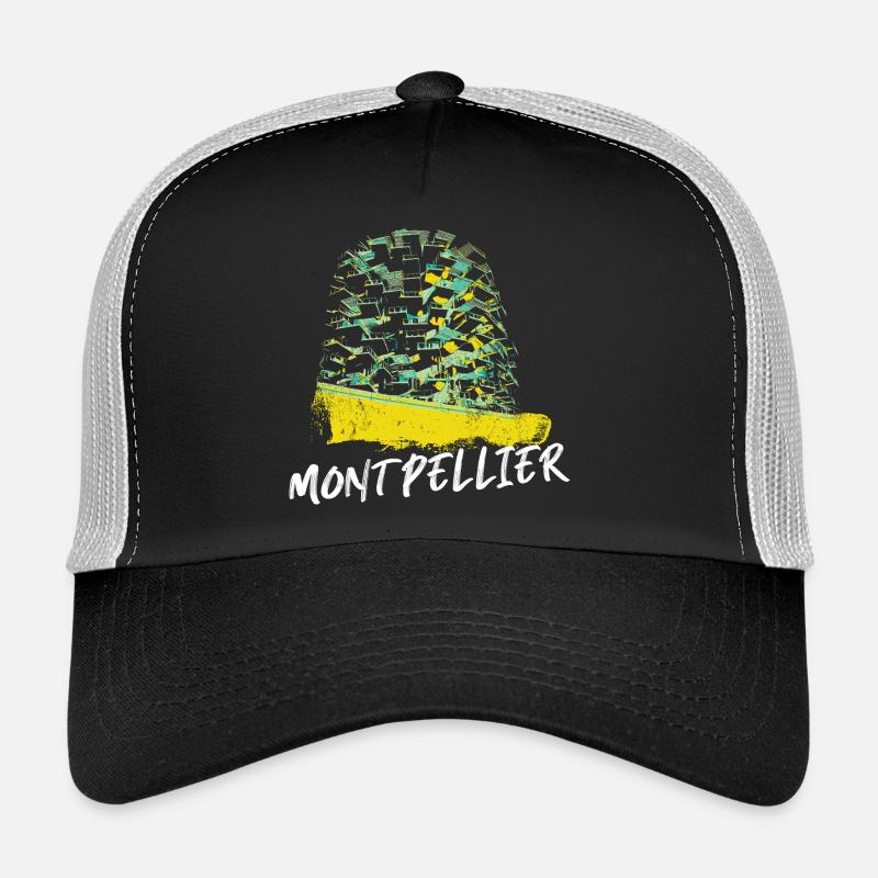 Montpellier Couleurs Dynamiques en architecture Casquette trucker 