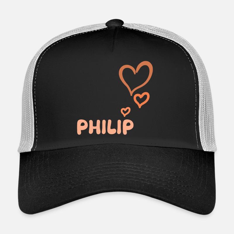 Cadeau pour Philippe Casquette trucker 