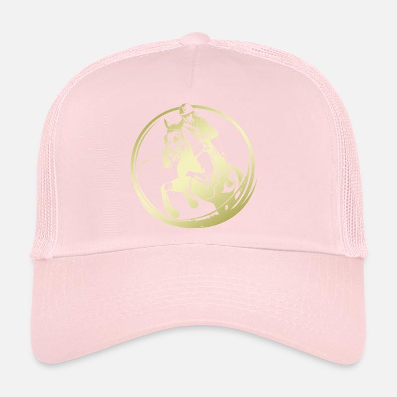 Reiten Pferd Silhouette Trucker Cap