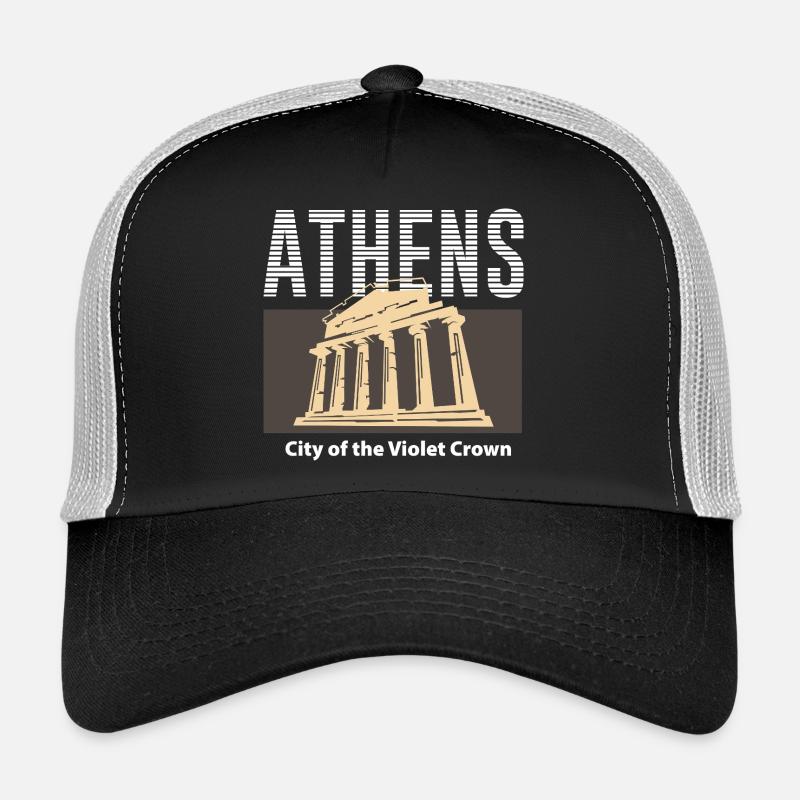 Athen, Stadt der Violetten Krone Trucker Cap