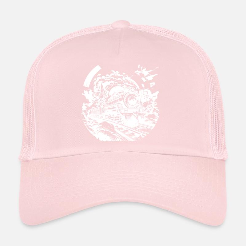 Eisenbahn Skizze Trucker Cap