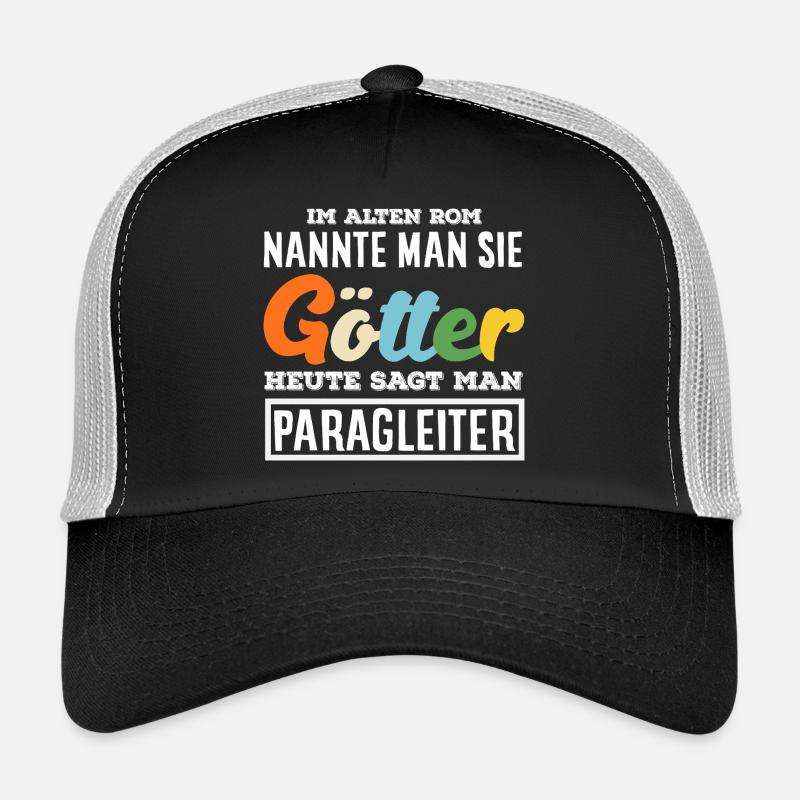 Paragliding Adventure Paragliding Gods Trucker Cap