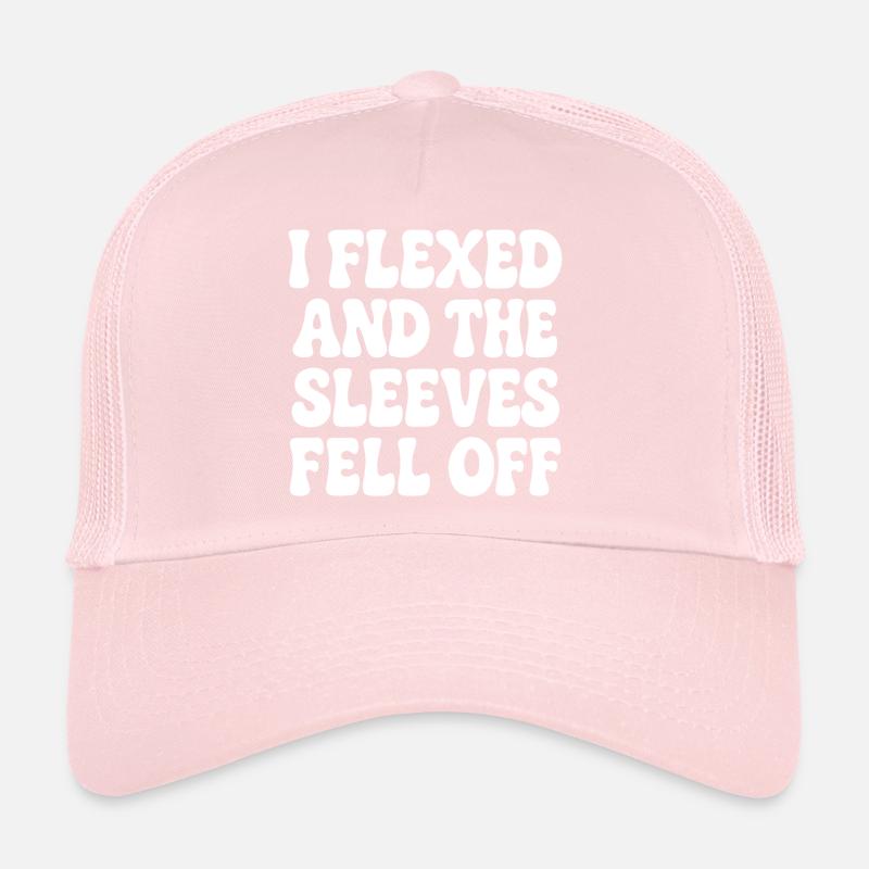 J’ai fléchi et les manches sont tombées Casquette trucker 