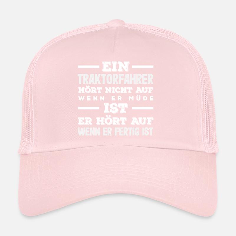 Lustiges Traktorfahrer Geschenk Trucker Cap