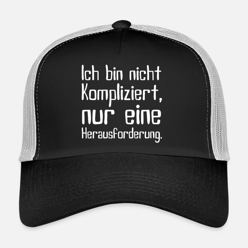 Not complicated – challenge Trucker Cap