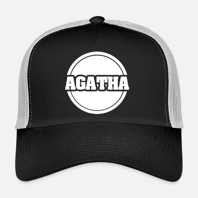 Agatha comme prénom Casquette trucker 