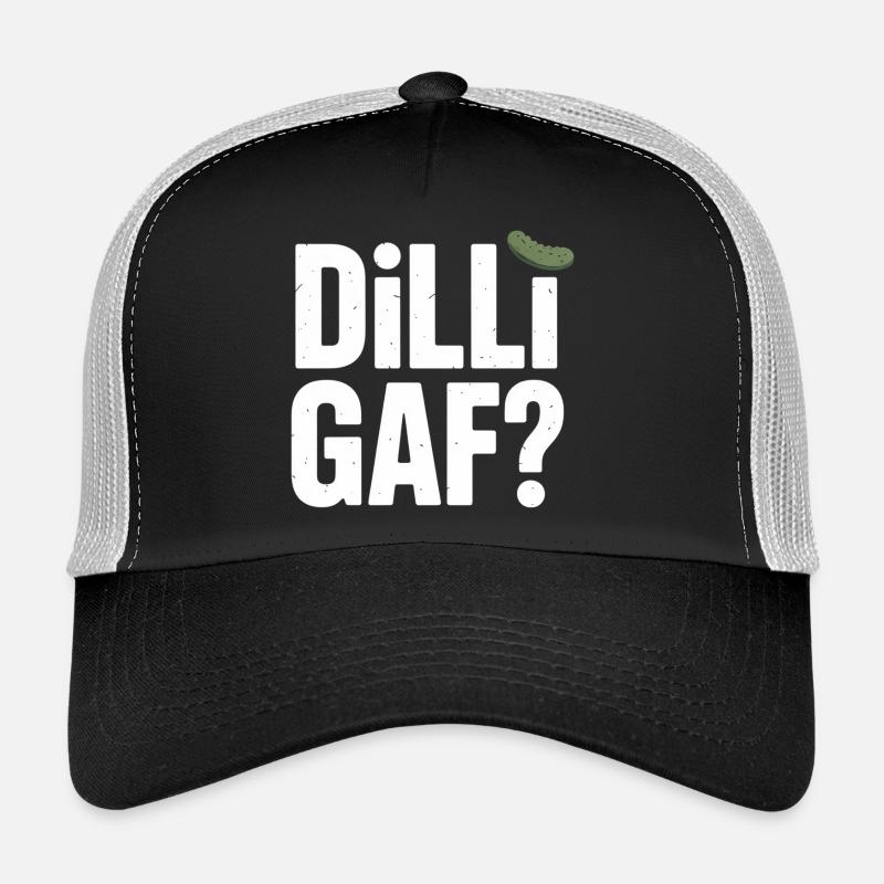 DILLIGAF ? Aneth Concombre Sarcasme Humour Dire Casquette trucker 
