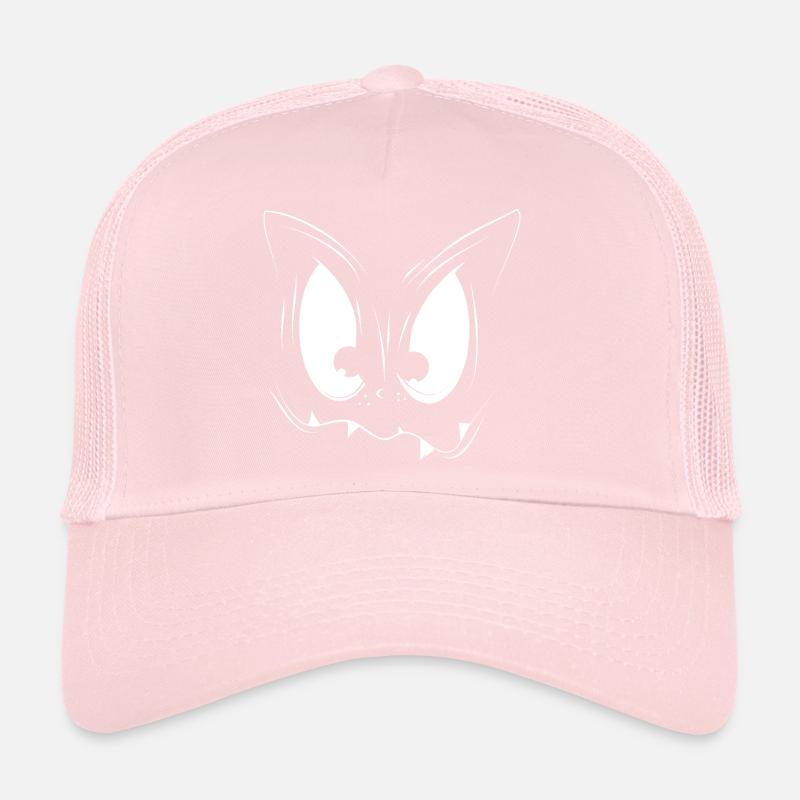 Visage de monstre mignon – grands yeux et attrape Casquette trucker 