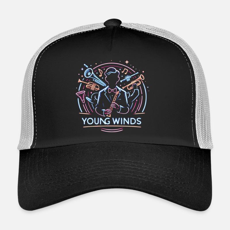 Neon Jazz Young Winds Trucker Cap