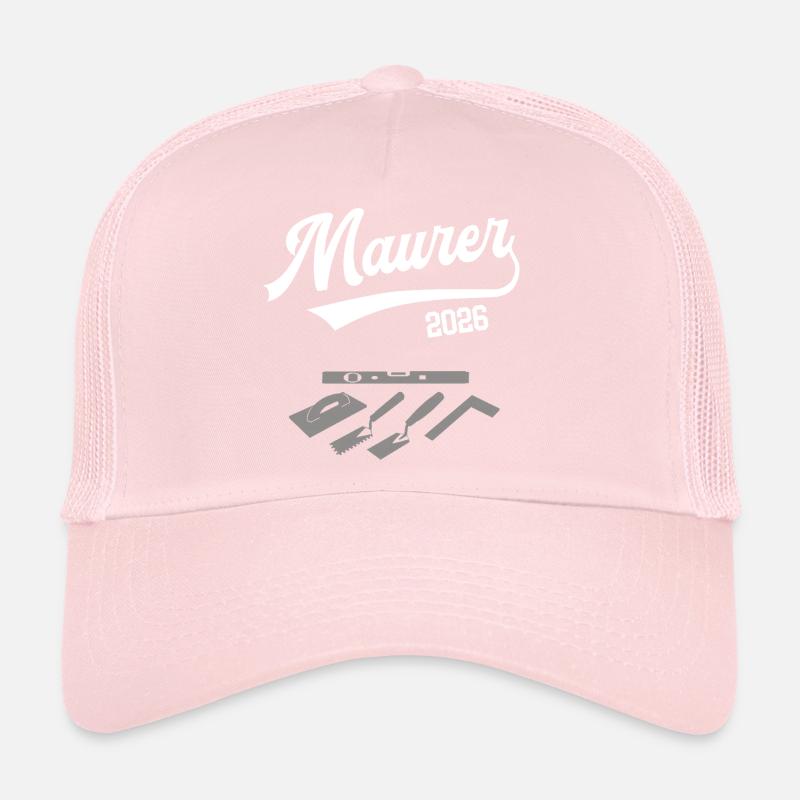 Bricklayer 2026 Apprenticeship Profession Masonry Trainee Trucker Cap