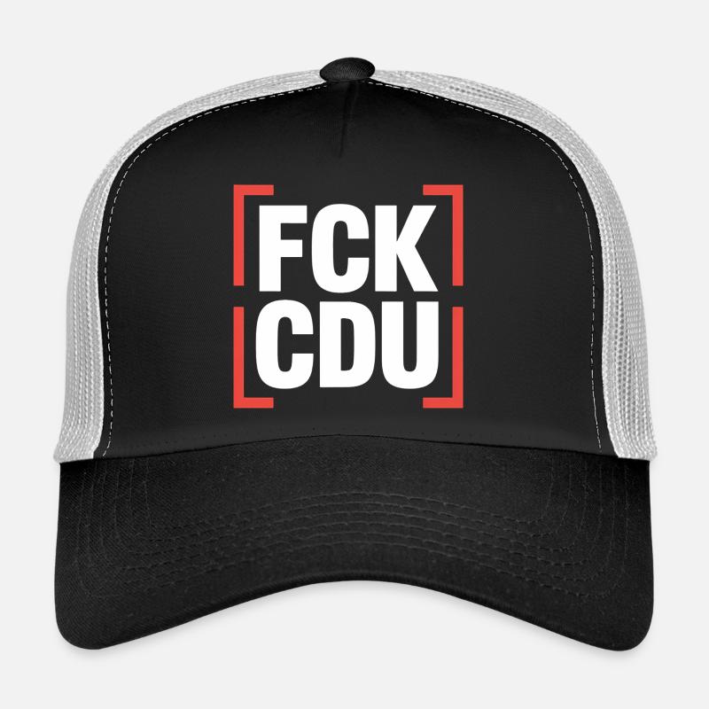 FCK CDU  - Anti CDU/CSU Logo Trucker Cap
