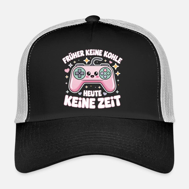 Motif de slogan rétro GamePad Design Casquette trucker 