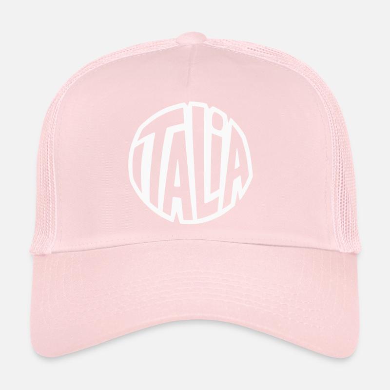 Italia Circle Logo Trucker Cap