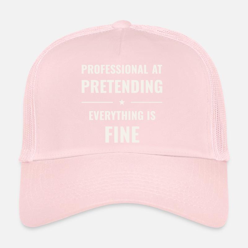 Faire semblant que tout va bien Casquette trucker 
