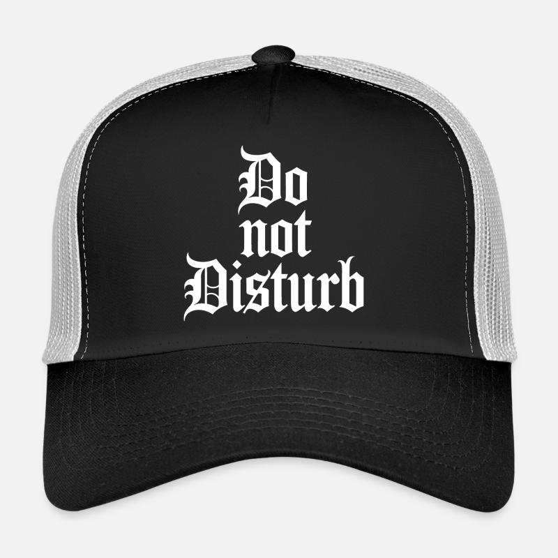 Do Not Disturb Sloth Anti Social Trucker Cap