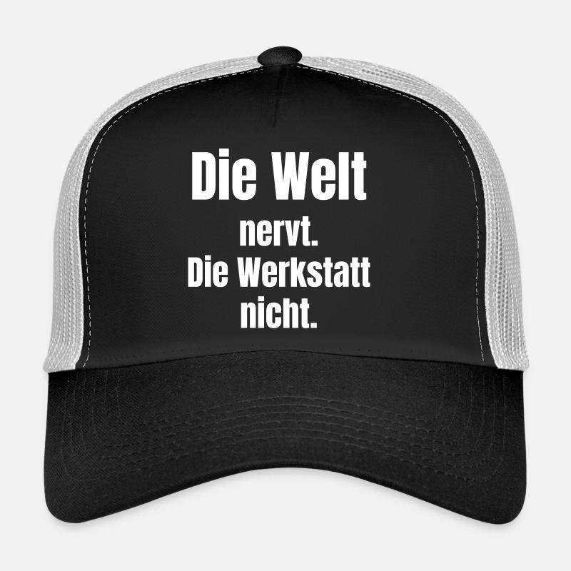 Le monde est agaçant, mais pas l’atelier Casquette trucker 