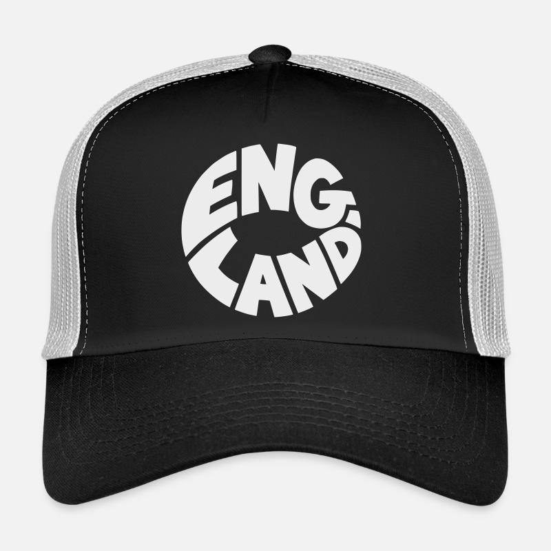 Engand Rundlogo Druckdesign Trucker Cap