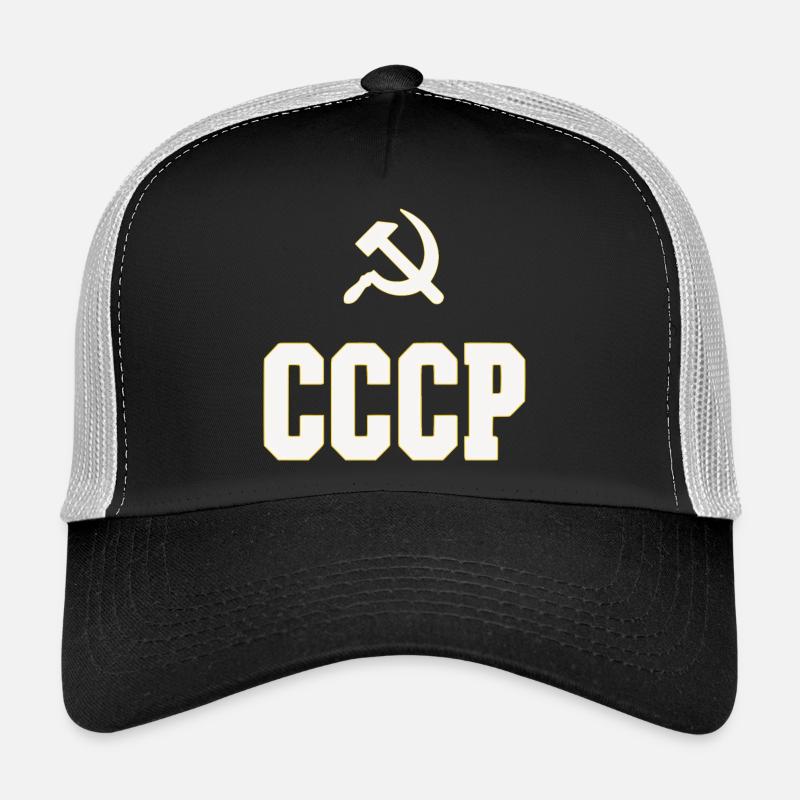 Design CCCP dans le style des années 80, bouteille rétro Casquette trucker 