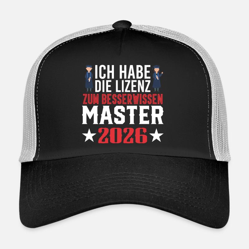 Master Abschluss Promotion Sponsion 2026 Trucker Cap