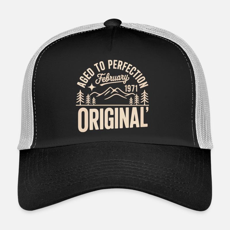 février 1971 – Légende des sommets et montagnes Casquette trucker 