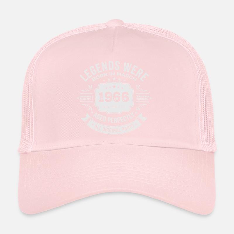 März 1966 Geburtstag 1966 Legends Mars Trucker Cap