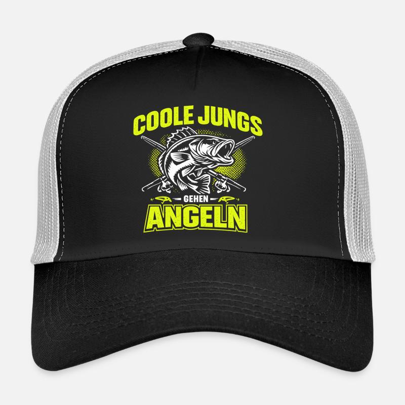 Cadeau de pêche pour la pêche et la marche des gars cool Casquette trucker 