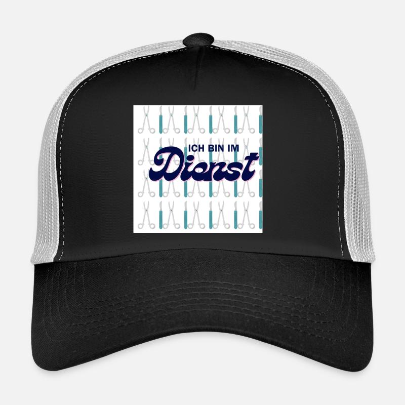 Ich bin im Dienst ! Trucker Cap