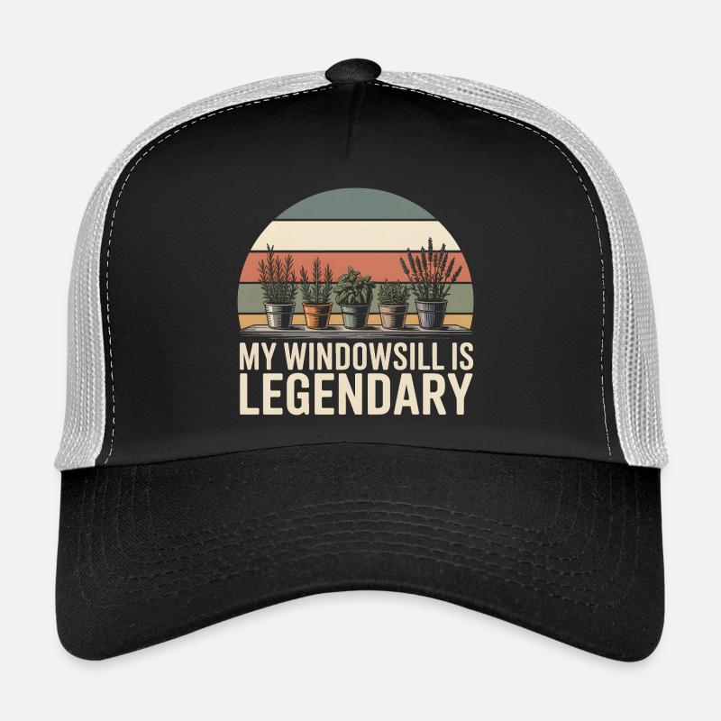 Legendary windowsill | Herb Balcony Garden Trucker Cap