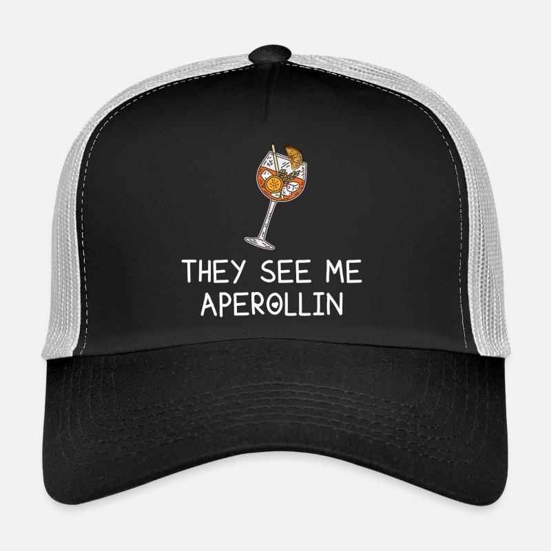 Ils me voient Aperollin' – Summer Drink Spritz Casquette trucker 