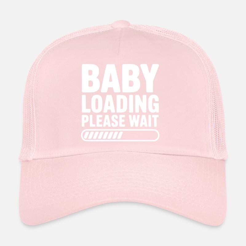 Baby Loading Please Wait Trucker Cap