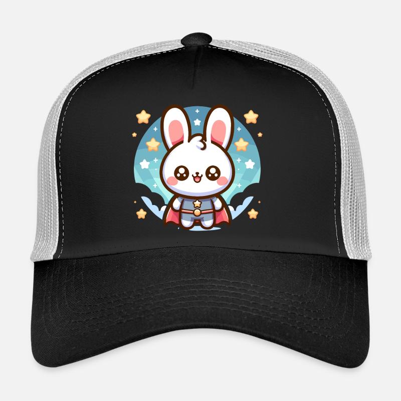 Héros Lapin Super-héros Lapin Casquette trucker 