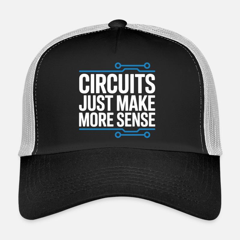 Schaltkreise Machen Technik Sinnvoller Trucker Cap