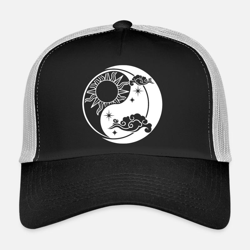 Yin Yang Casquette trucker 