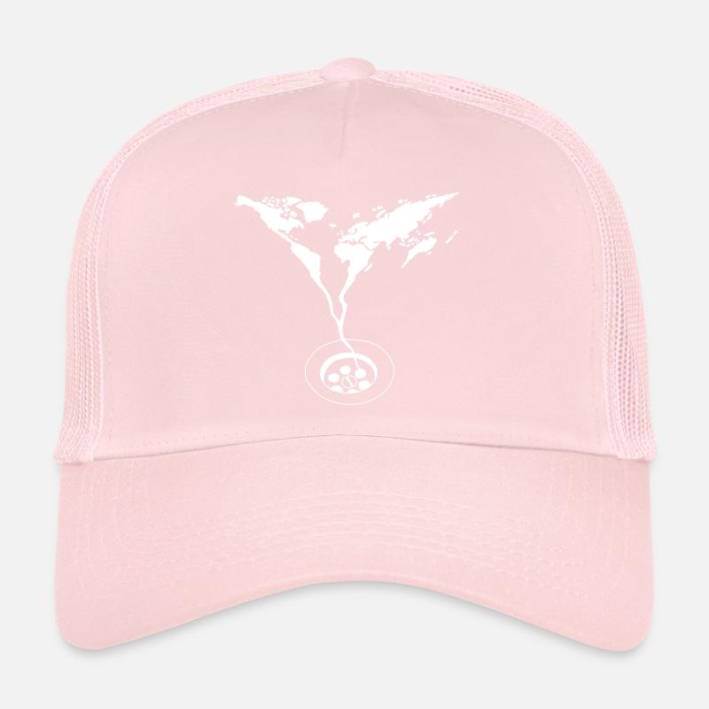 La fin du monde (blanc) Casquette trucker 