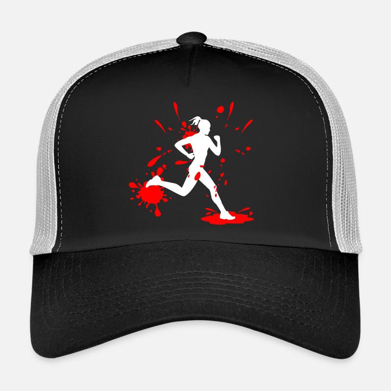 Mud Run Woman – Custom Splash Runner Trucker Cap