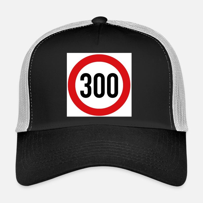 Conception du bouclier Circle 300 - Casquette trucker  - noir/gris pierre