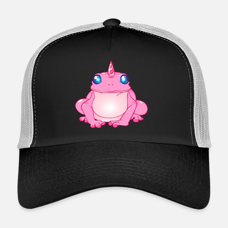 Grenouille avec corne Casquette trucker 